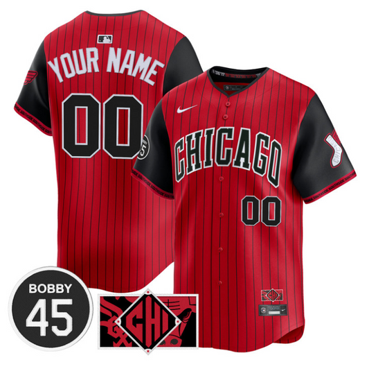 Custom Chicago White Sox Jersey Bobby Jenks Vapor Premier Limited City Connect