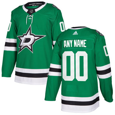 Custom Dallas Stars Green Home  Stitched NHL Jersey