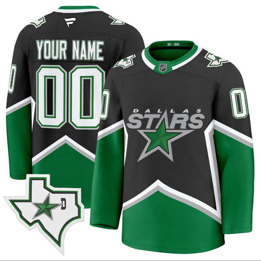 Custom Dallas Stars Jersey Name, Number '99 Throwback Premium All Stitched