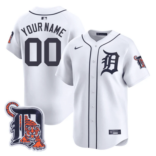 Custom Detroit Tigers Jersey Name, Number Baseball Stitched Cool White