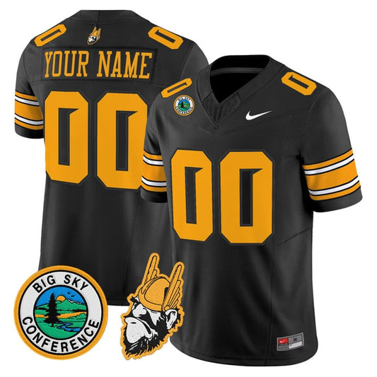 Custom Idaho Vandals Jersey 1975 Throwback Vapor Limited Stitched Black