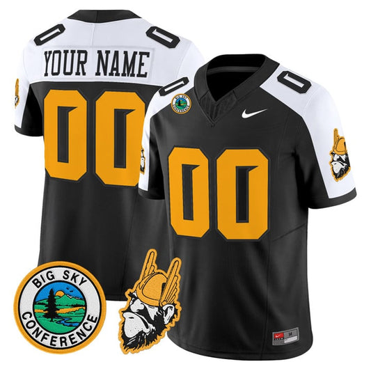 Custom Idaho Vandals Jersey 1975 Throwback Vapor Limited Stitched Black Alter
