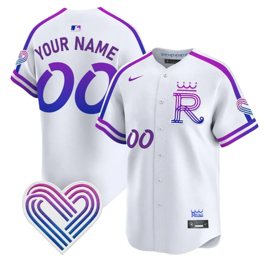 Custom Kansas City Royals Jersey 2026 City Connect Premier Limited Stitched