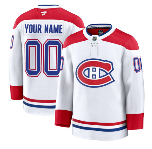 Custom Montreal Canadiens Jersey Name, Number Timeless Premium Stitched 2025 Away
