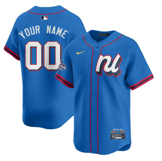 Custom National League 2025 MLB All-Star Jersey Name, Number All Stitched