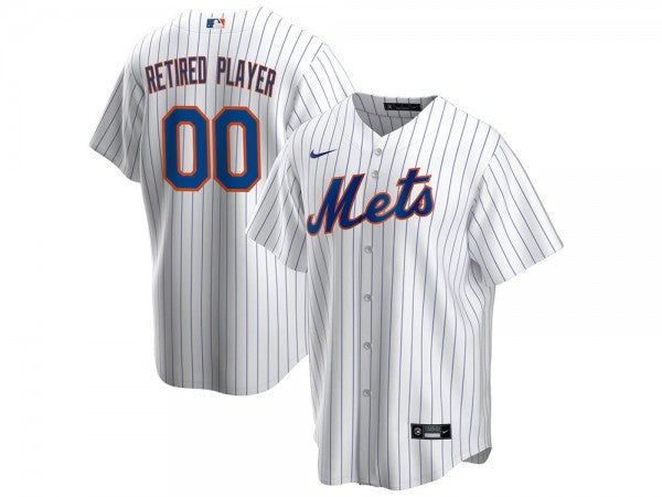 Custom New York Mets Cool Base Jersey White