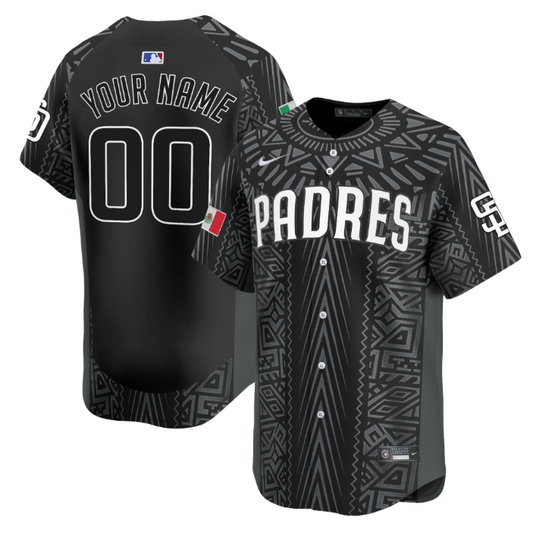 Custom San Diego Padres Jersey 2025 Mexican Heritage Vapor Limited Stitched