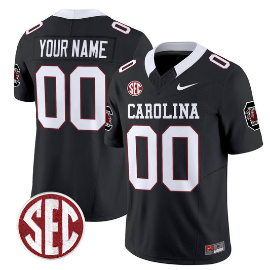 Custom South Carolina Gamecocks Jersey 1980 Throwback Rebrand 2026 Black