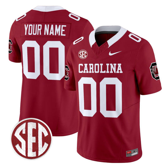Custom South Carolina Gamecocks Jersey 1980 Throwback Rebrand 2026 Garnet