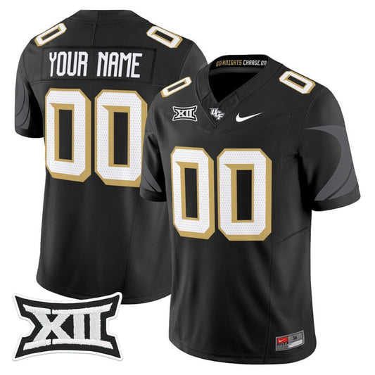 Custom UCF Knights Jersey Name, Number 2025 Vapor Limited Stitched Black