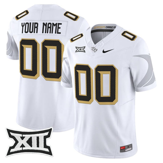 Custom UCF Knights Jersey Name, Number 2025 Vapor Limited Stitched White