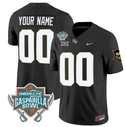 Custom UCF Knights Jersey Name and Number Unionhome Patch Vapor Football Stitched Inverted