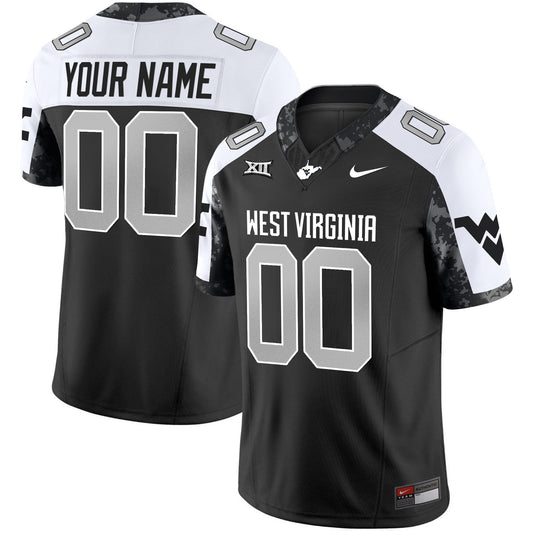 Custom West Virginia Mountaineers Jersey Name, Number 2025 Stitched Alternate