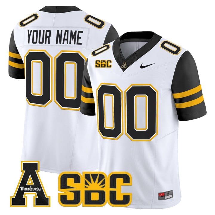 Custom App State Mountaineers Jersey Name, Number 2025 Vapor Limited Stitched