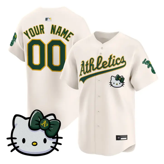 Custom Athletics Jersey Name, Number Hello Kitty Vapor Premier Stitched