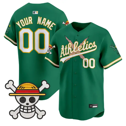 Custom Athletics Jersey Name, Number One Piece Vapor Premier Stitched
