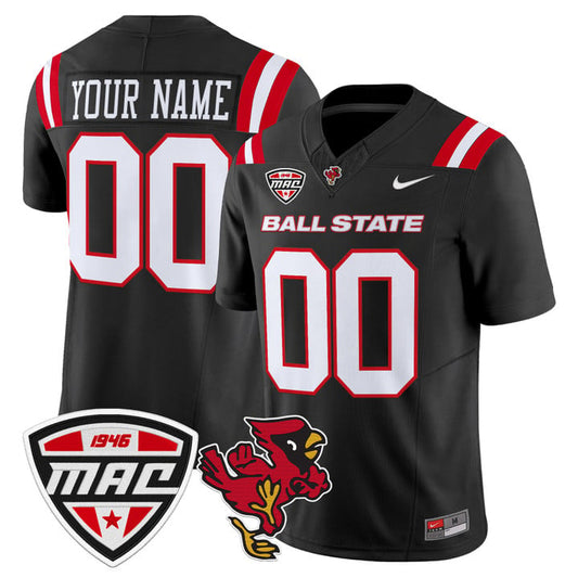 Custom Ball State Cardinals Jersey 2025 Vapor Limited Stitched