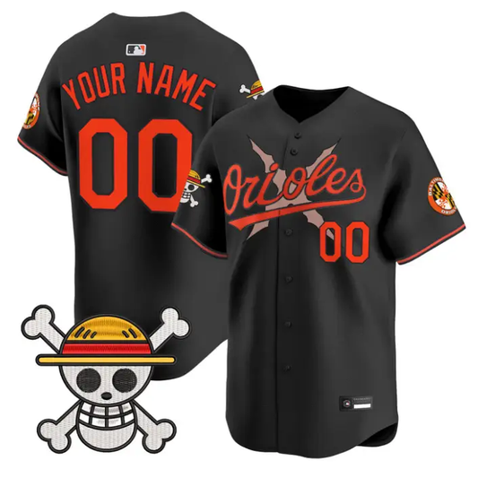 Custom Baltimore Orioles Jersey Name, Number One Piece Premier Stitched