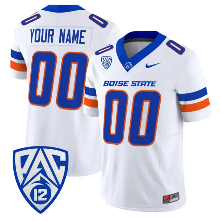 Custom Boise State Broncos Jersey Name, Number 2026 Vapor Stitched