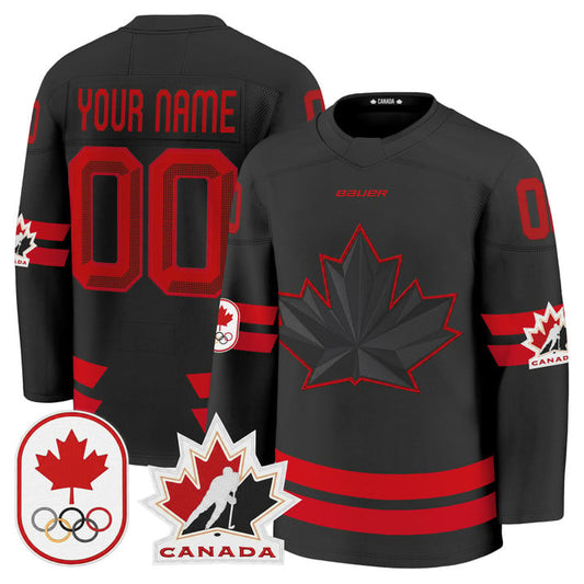 Custom Canada Olympic Jersey Name, Number Premium Hockey 2026 Stitched