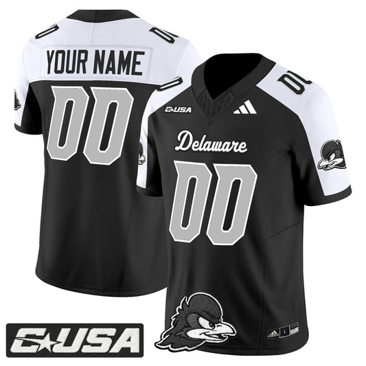 Custom Delaware Blue Hens Jersey Name, Number 2025 Vapor Limited Stitched