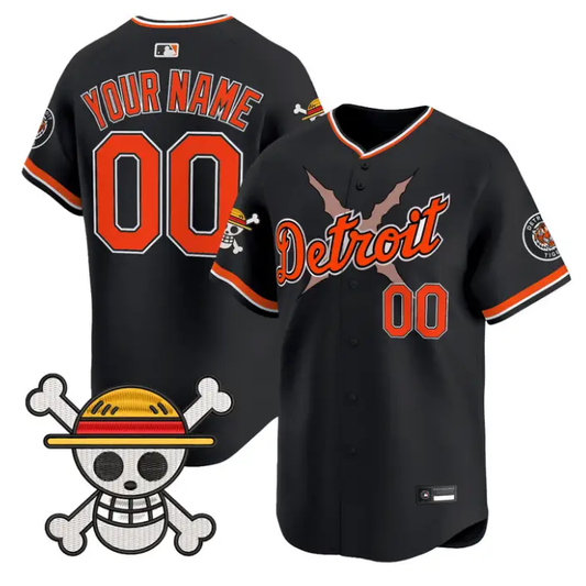 Custom Detroit Tigers Jersey One Piece Vapor Premier Limited Stitched