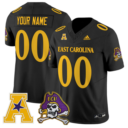 Custom East Carolina Pirates Jersey Name, Number 2025 Limited Stitched