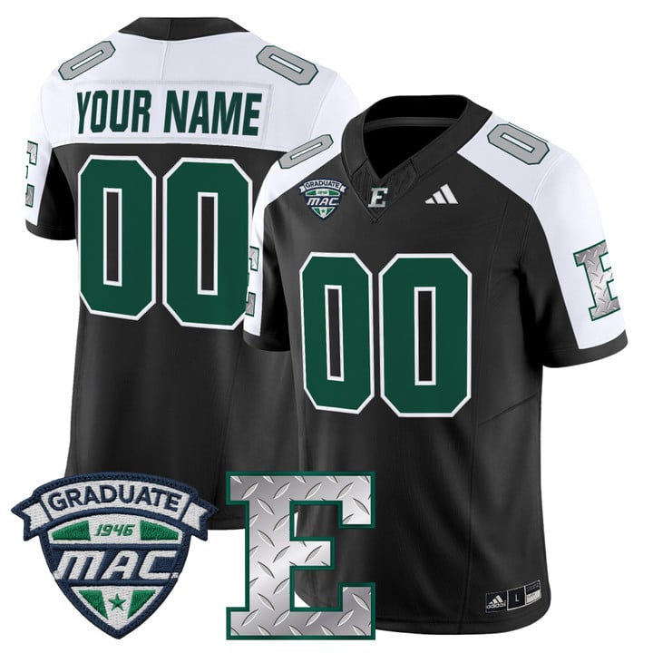 Custom Eastern Michigan Eagles Jersey 2025 Vapor Limited All Stitched