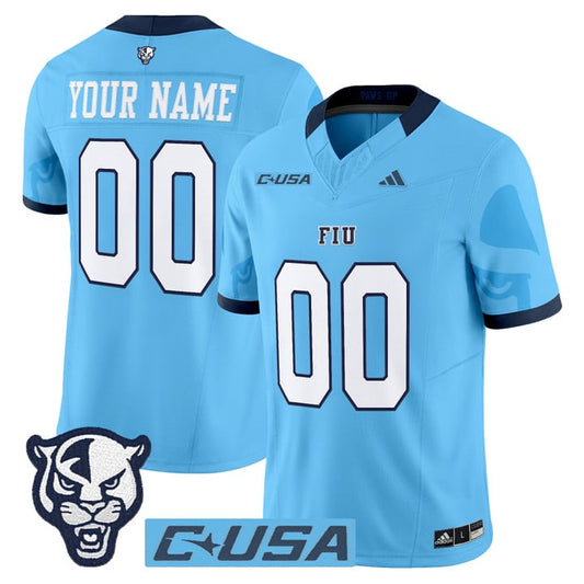 Custom Florida International Panthers Jersey 2025 Limited Stitched