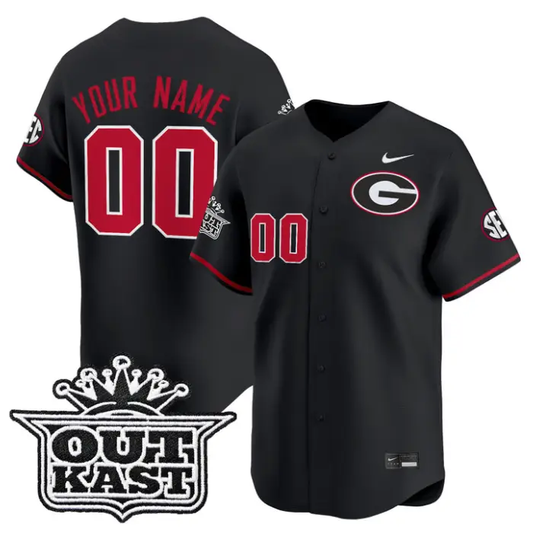 Custom Georgia Bulldogs Jersey Baseball 2026 Outkast Vapor
