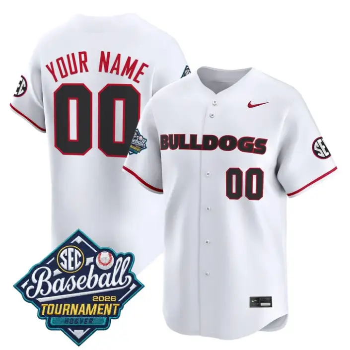 Custom Georgia Bulldogs Jersey Softball Sec Tournament 2026 Stitched