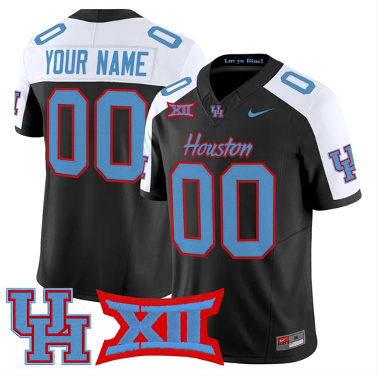 Custom Houston Cougars Jersey Name, Number 2026 Vapor Limited Stitched