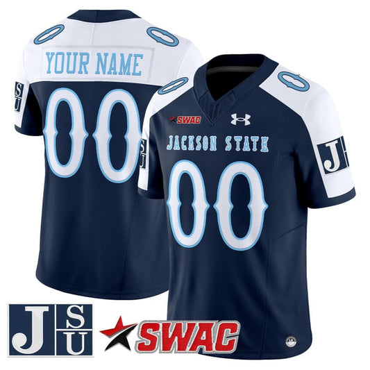 Custom Jackson State Tigers Jersey 2025 Vapor V2 Limited Stitched