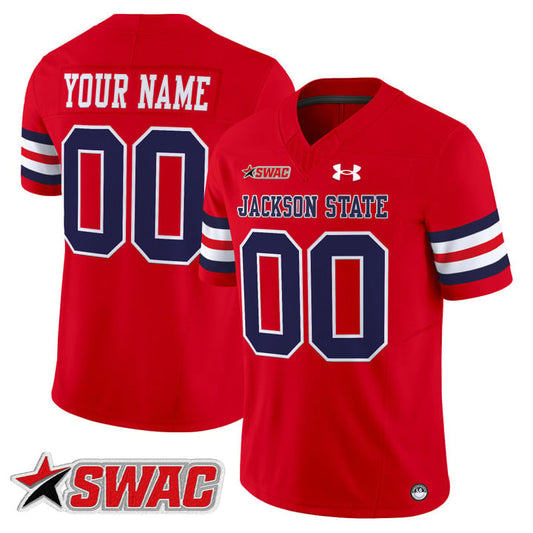 Custom Jackson State Tigers Jersey Name, Number 2025 Vapor Stitched