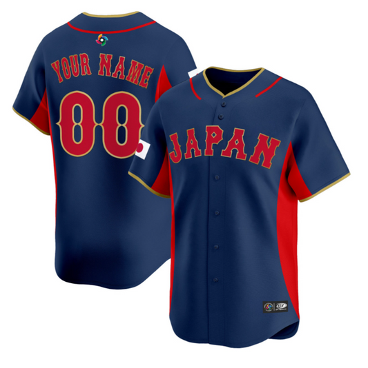 Custom Japan Jersey World Baseball Classic Premier 2026 Roster Stitched