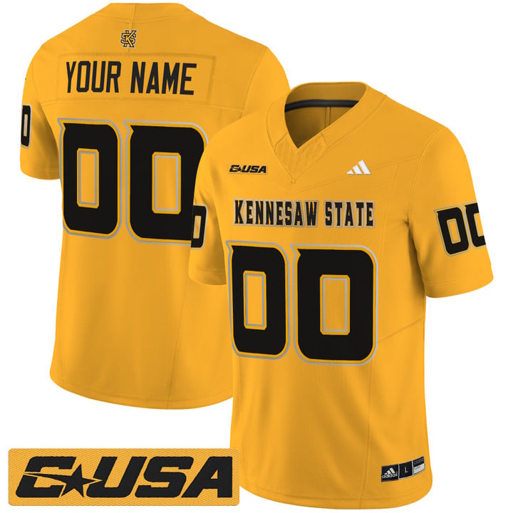 Custom Kennesaw State Owls Jersey 2025 Vapor Limited Stitched