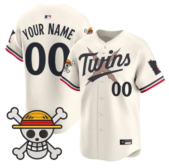 Custom Minnesota Twins Jersey Name, Number One Piece Premier Stitched