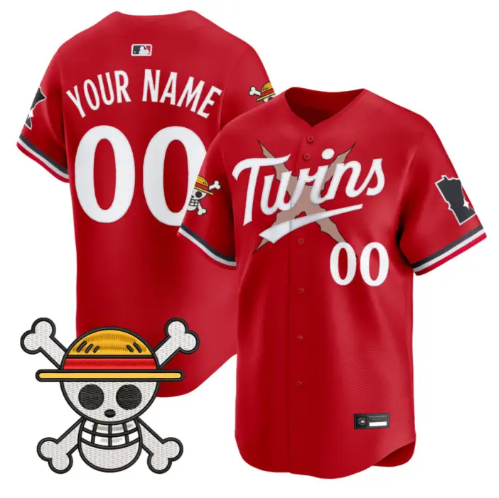 Custom Minnesota Twins Jersey Name, Number One Piece Premier Stitched