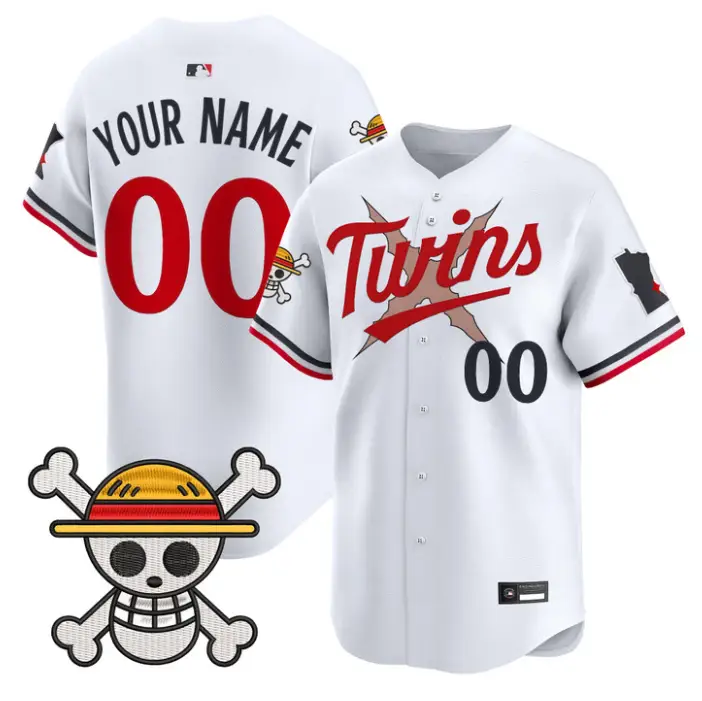 Custom Minnesota Twins Jersey Name, Number One Piece Premier Stitched