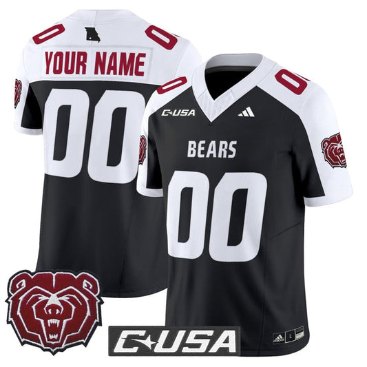 Custom Missouri State Bears Jersey 2025 Vapor Limited Stitched