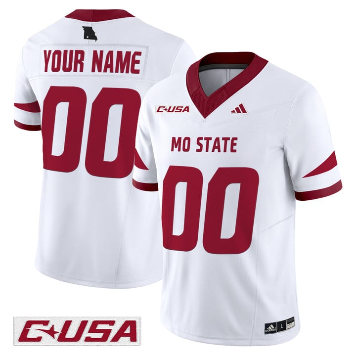Custom Missouri State Bears Jersey 2025 Vapor Limited Stitched