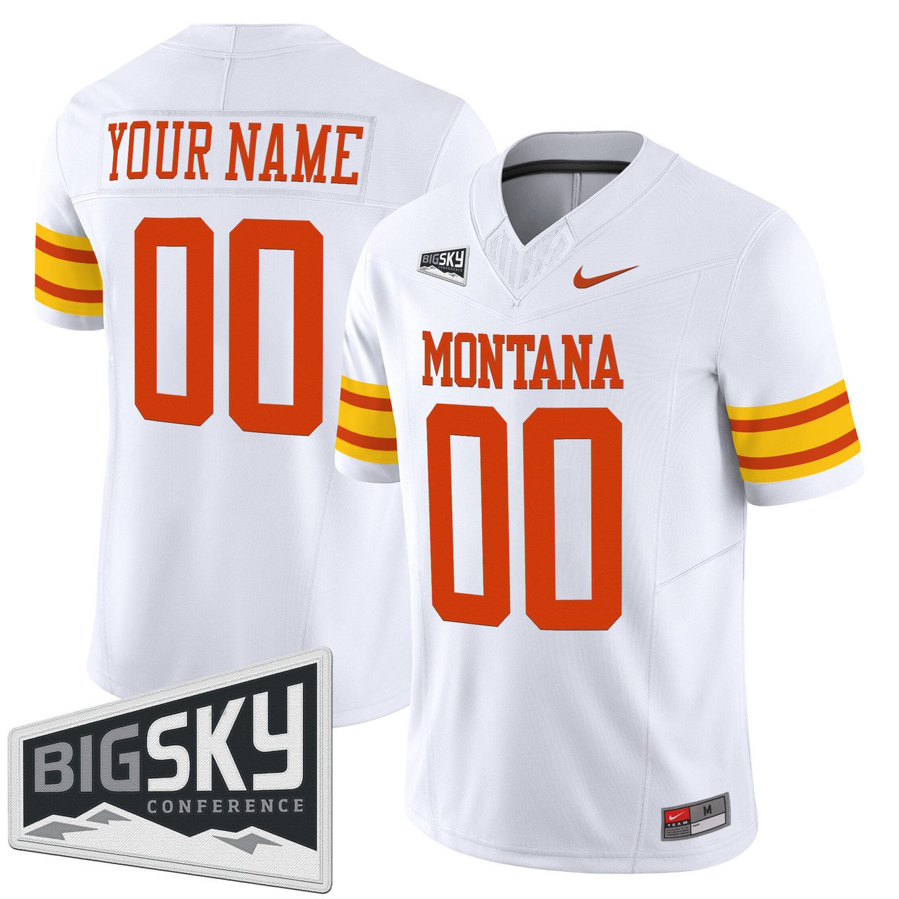 Custom Montana Grizzlies Jersey Name, Number 1995 Throwback Limited Stitched