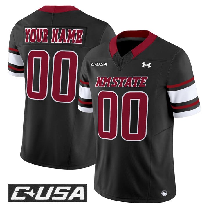 Custom New Mexico State Aggies Jersey 2025 Vapor Limited Stitched