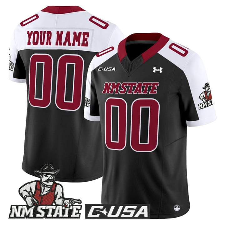 Custom New Mexico State Aggies Jersey 2025 Vapor Limited Stitched