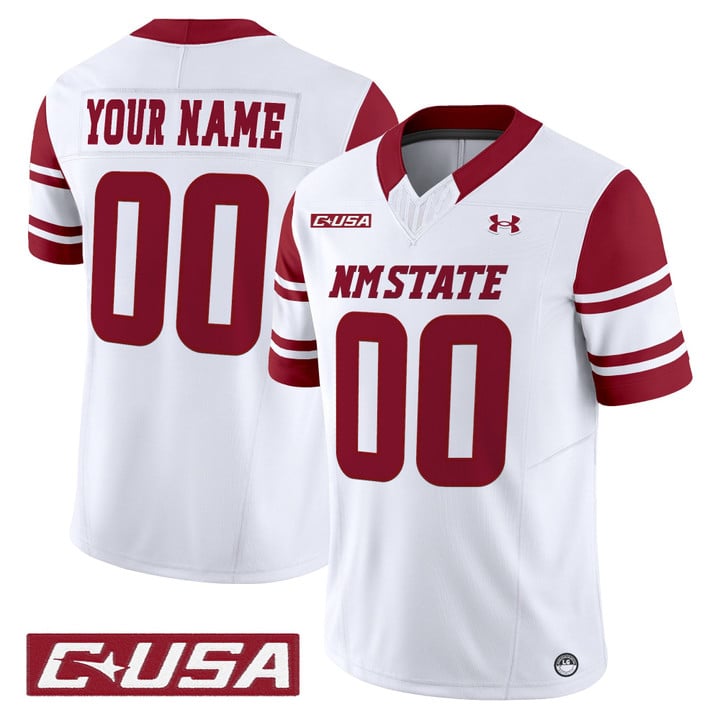 Custom New Mexico State Aggies Jersey 2025 Vapor Limited Stitched