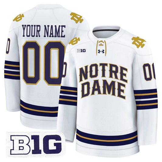 Custom Notre Dame Fighting Irish Jersey 2025-26 Premium Stitched