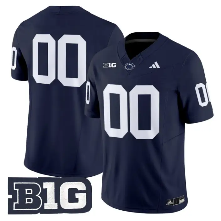 Custom Penn State Jersey 2026 No Name on Back Vapor Limited Stitched