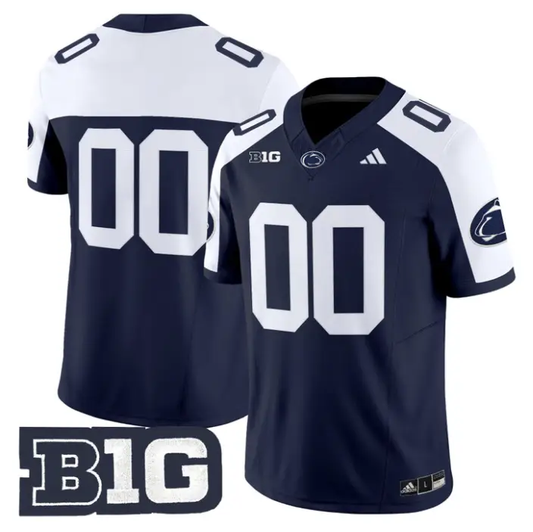 Custom Penn State Jersey 2026 No Name on Back Vapor Limited Stitched