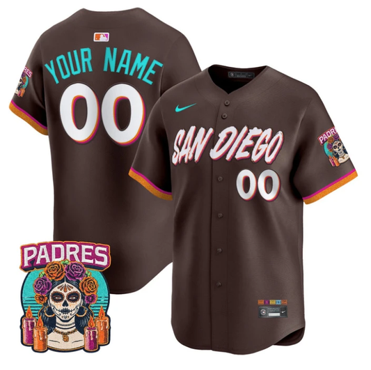 Custom San Diego Padres Jersey 2026 City Connect Vapor Premier Stitched