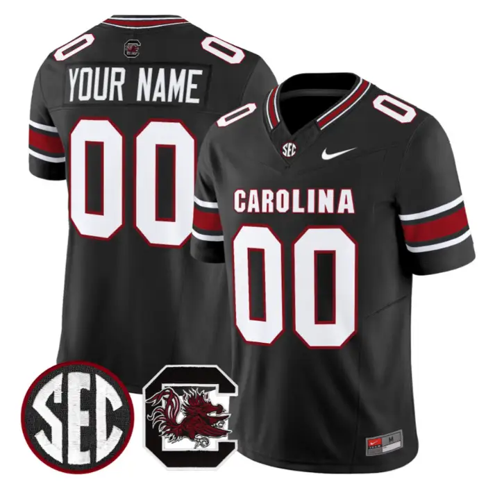 Custom South Carolina Gamecocks Jersey 2026 Name, Number Stitched